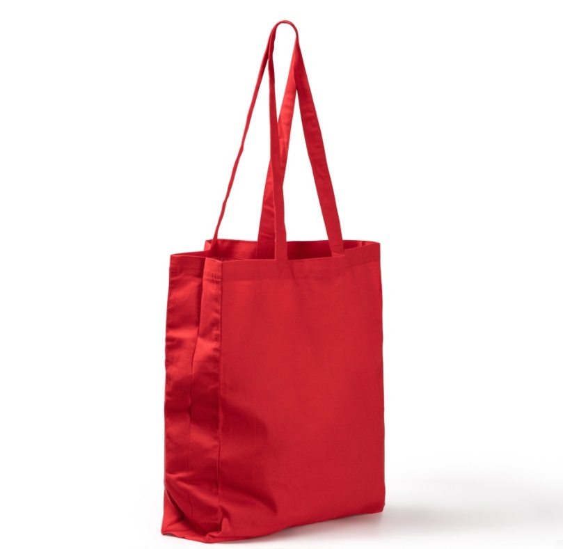 Torba bawełniana z wszytym dnem i bokami do nadruku